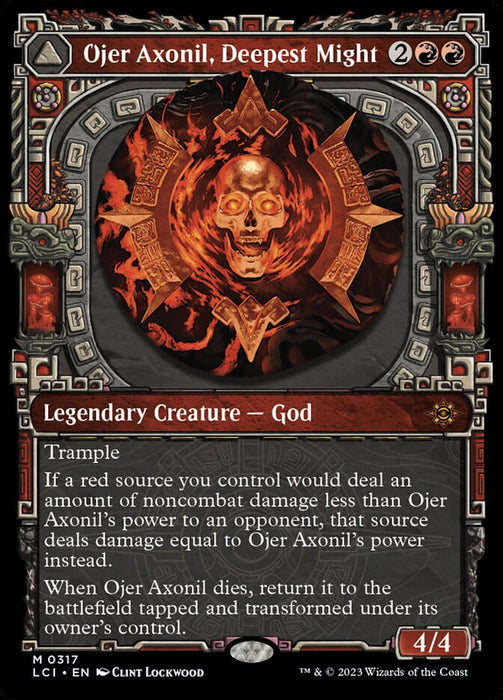 Ojer Axonil, Deepest Might // Temple of Power - Showcase- Legendary (Foil)