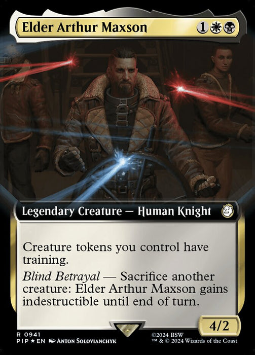 Elder Arthur Maxson - Legendary- Extended Art (Foil)