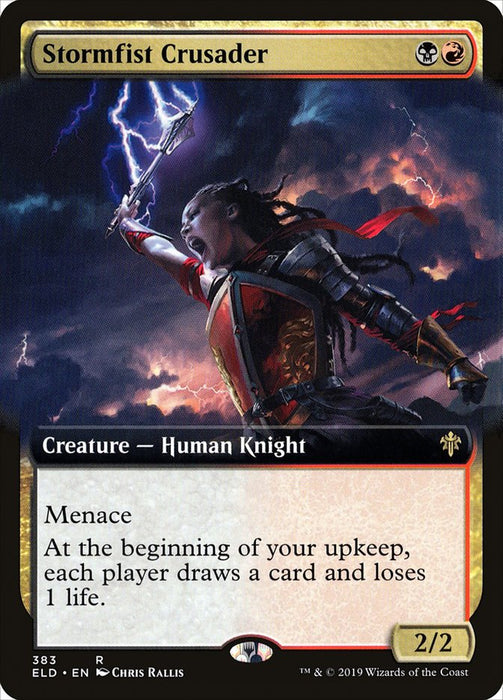 Stormfist Crusader  - Extended Art (Foil)