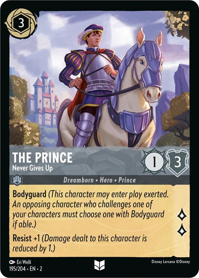 The Prince - Never Gives Up - Foil