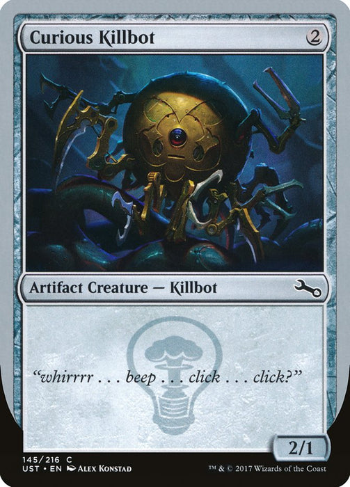 Curious Killbot  (Foil)