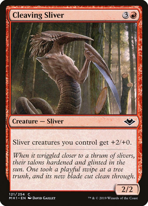 Cleaving Sliver  (Foil)