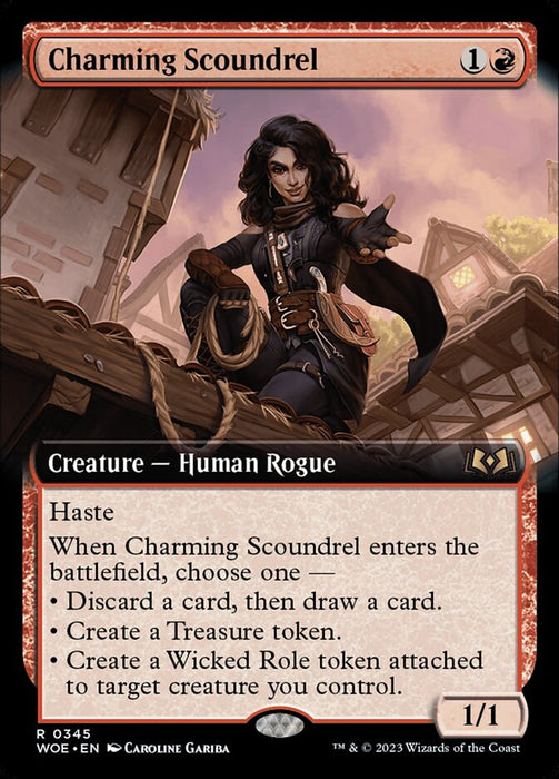 Charming Scoundrel - Extended Art (Foil)