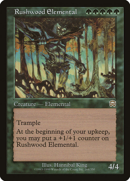 Rushwood Elemental  (Foil)