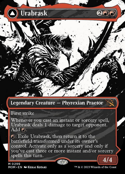 Urabrask // The Great Work - Showcase- Legendary (Foil)