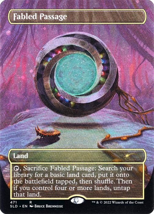 Fabled Passage - Borderless - Full Art - Inverted (Foil)