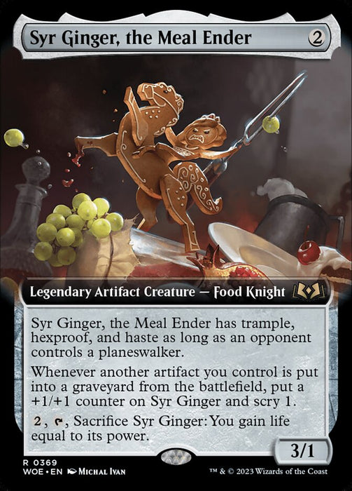 Syr Ginger, the Meal Ender - Legendary- Extended Art