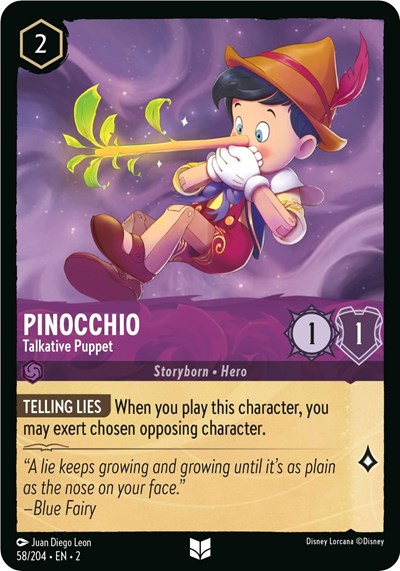 Pinocchio - Talkative Puppet - Foil
