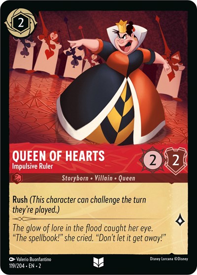 Queen of Hearts - Impulsive Ruler