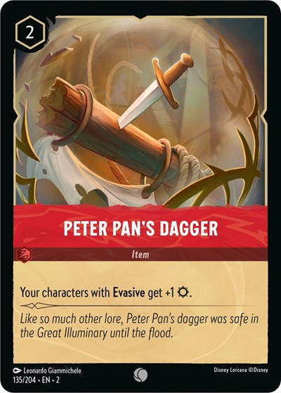 Peter Pan's Dagger - Foil