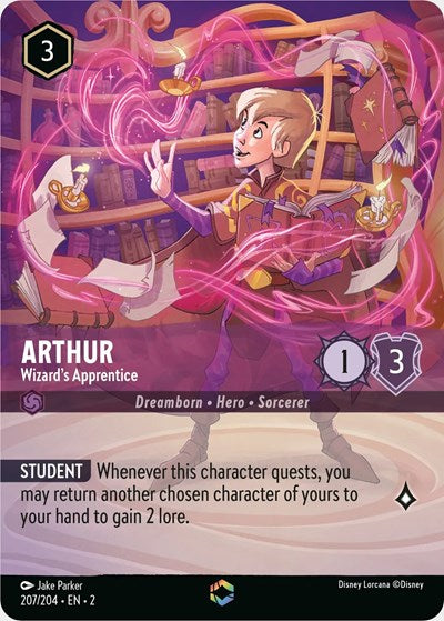 Arthur - Wizard's Apprentice - Enchanted