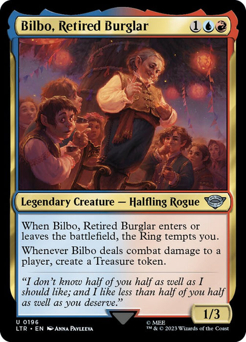 Bilbo, Retired Burglar - Legendary