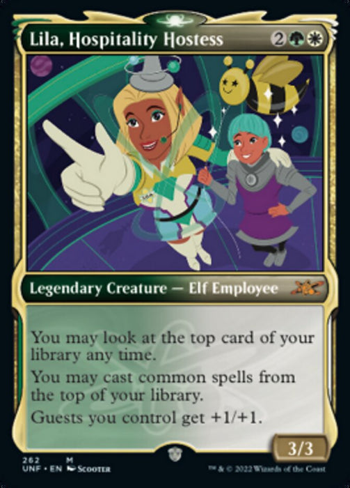 Lila, Hospitality Hostess - Showcase- Legendary (Foil)