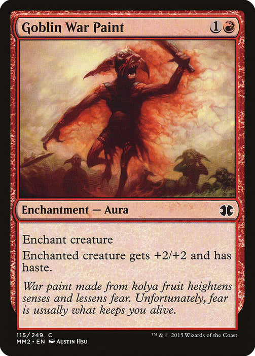 Goblin War Paint  (Foil)