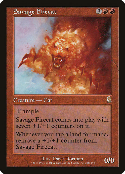 Savage Firecat  (Foil)