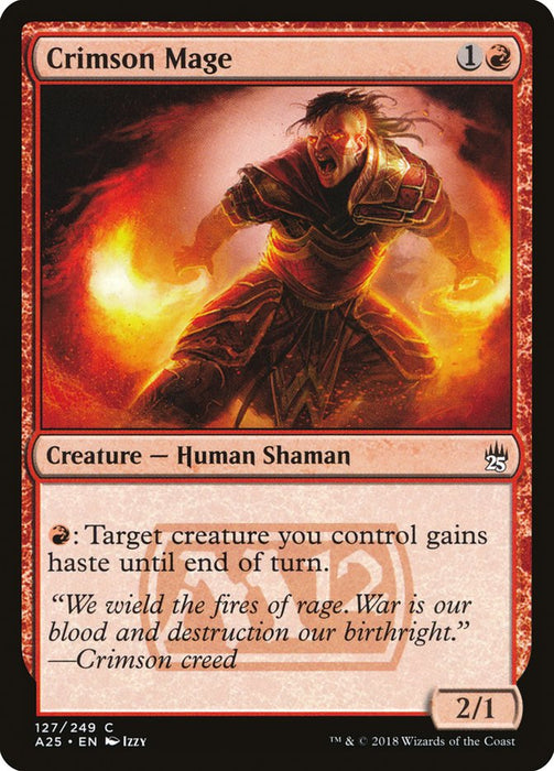 Crimson Mage  (Foil)