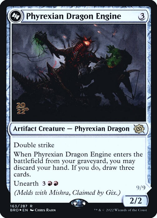 Phyrexian Dragon Engine // Mishra, Lost to Phyrexia (Foil)