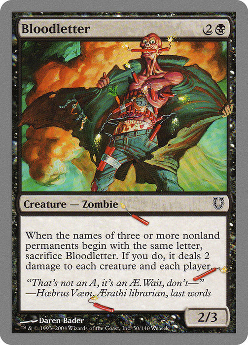 Bloodletter  (Foil)