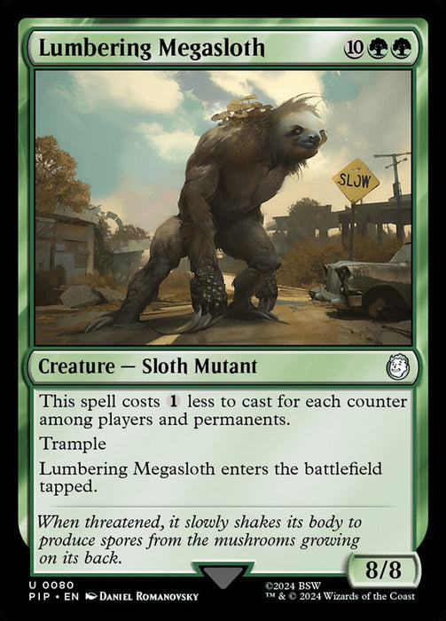 Lumbering Megasloth (Foil)