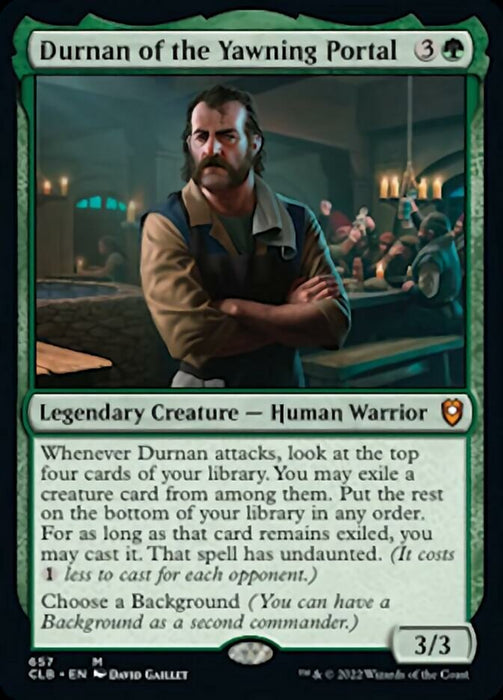 Durnan of the Yawning Portal  - Legendary (Foil)