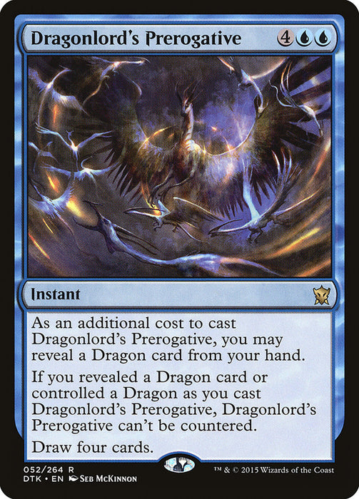 Dragonlord's Prerogative  (Foil)