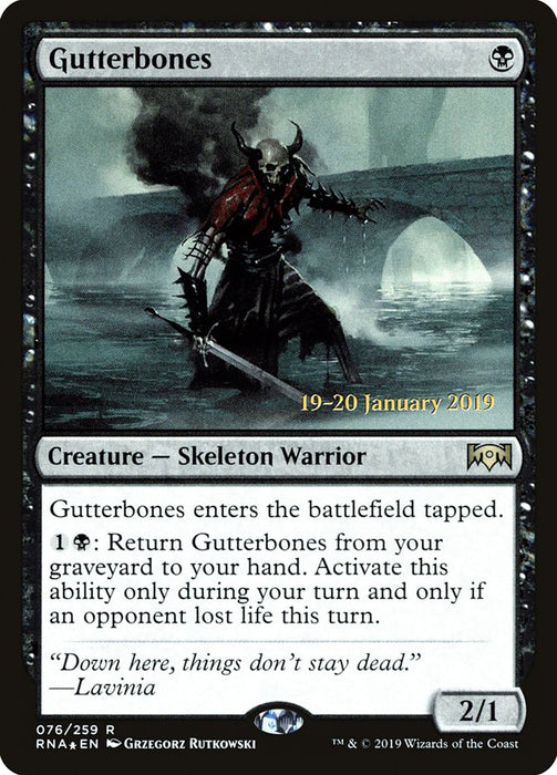 Gutterbones  (Foil)