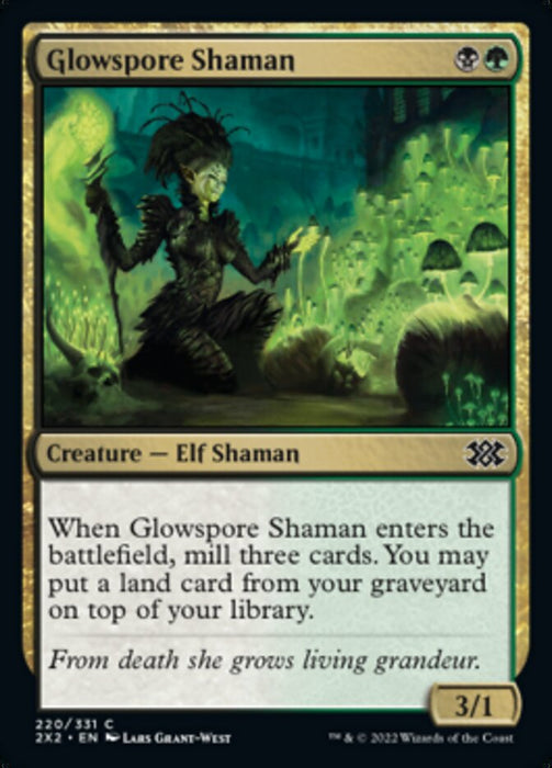 Glowspore Shaman  (Foil)