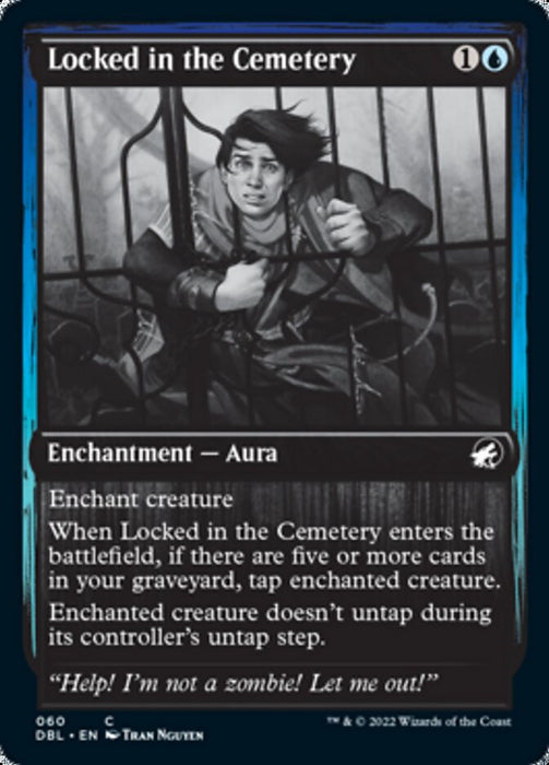 Locked in the Cemetery  - Inverted (Foil)