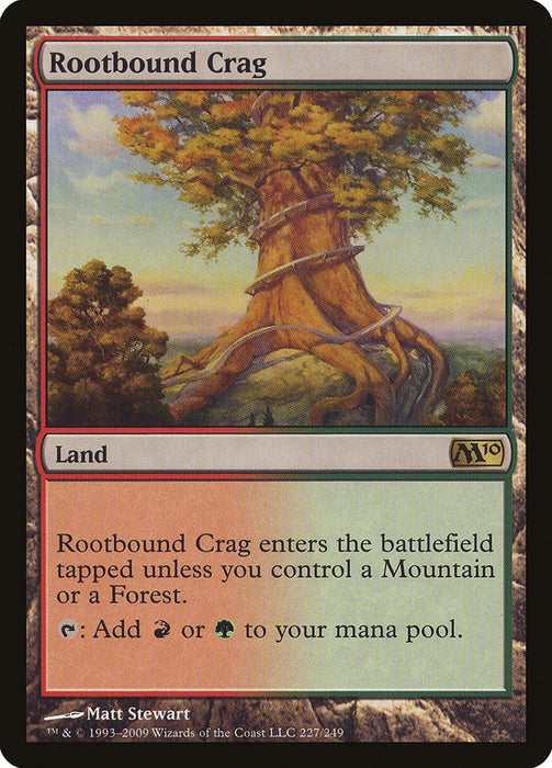 Rootbound Crag  (Foil)