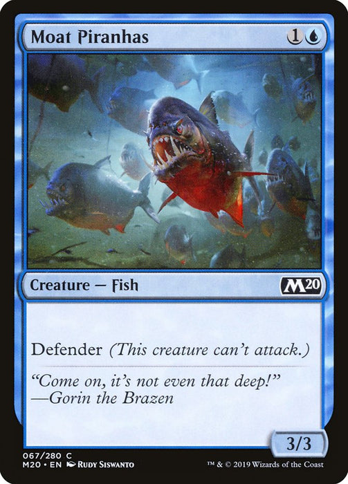 Moat Piranhas  (Foil)