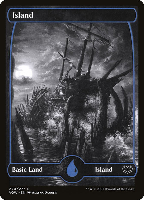 Island - Full Art  - Showcase - Inverted (Foil)