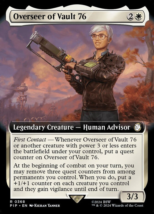 Overseer of Vault 76 - Legendary- Extended Art