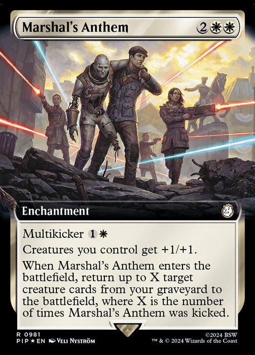 Marshal's Anthem - Extended Art (Foil)