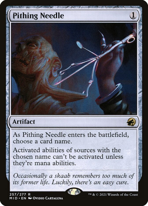 Pithing Needle  (Foil)