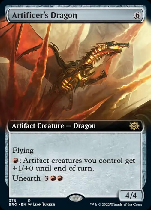 Artificer's Dragon - Extended Art