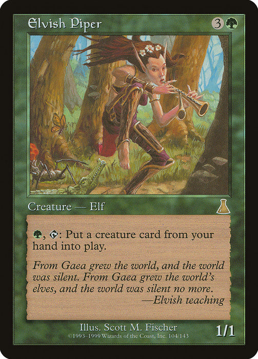 Elvish Piper  (Foil)