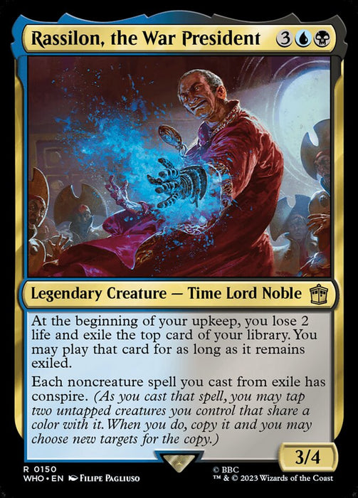 Rassilon, the War President - Legendary (Foil)