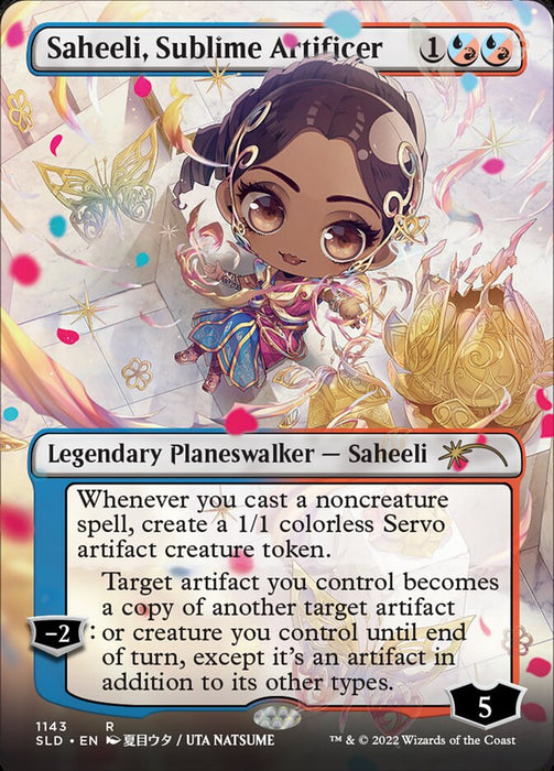 Saheeli, Sublime Artificer - Borderless (Foil)