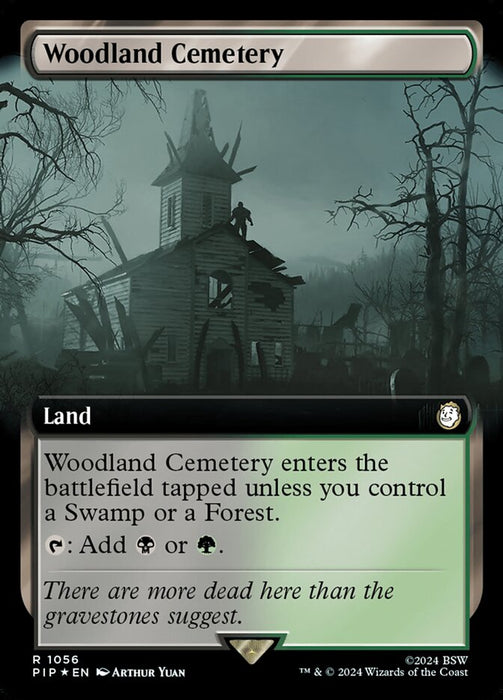 Woodland Cemetery - Extended Art (Foil)