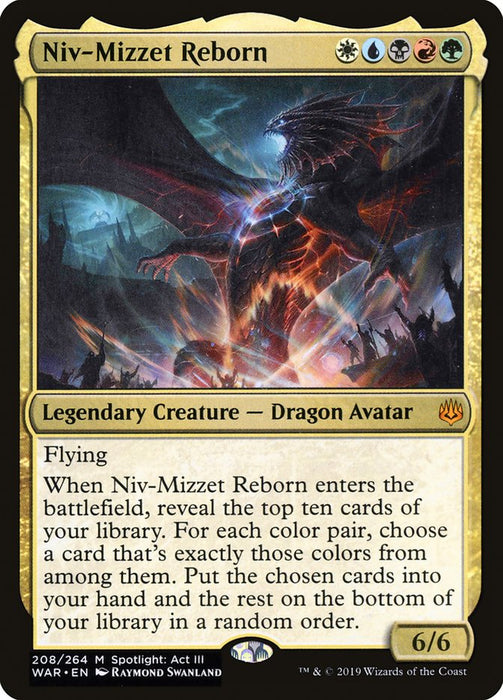 Niv-Mizzet Reborn  - Legendary (Foil)