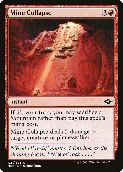 Mine Collapse  (Foil)