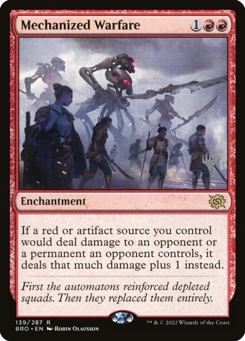 Mechanized Warfare (Foil)