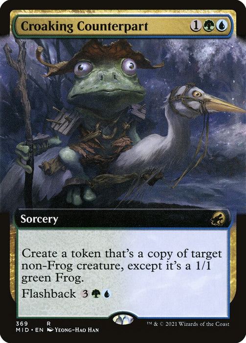 Croaking Counterpart  - Extended Art (Foil)