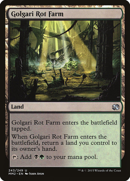 Golgari Rot Farm  (Foil)