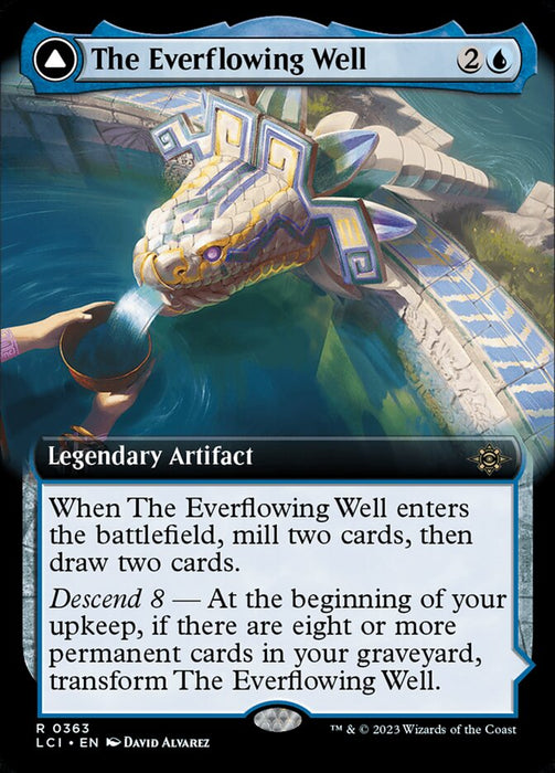 The Everflowing Well // The Myriad Pools - Legendary- Extended Art (Foil)