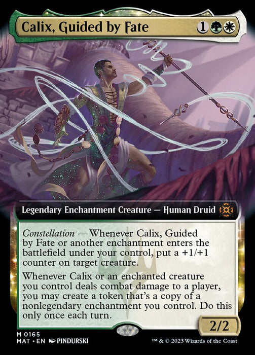 Calix, Guided by Fate - Legendary- Extended Art (Foil)