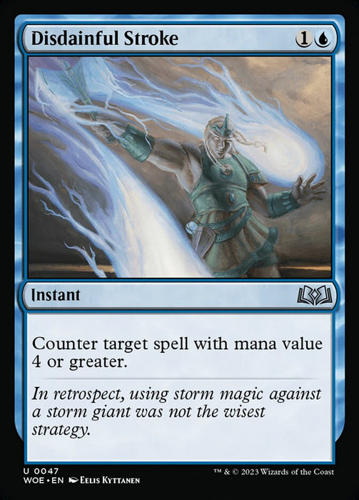 Disdainful Stroke (Foil)