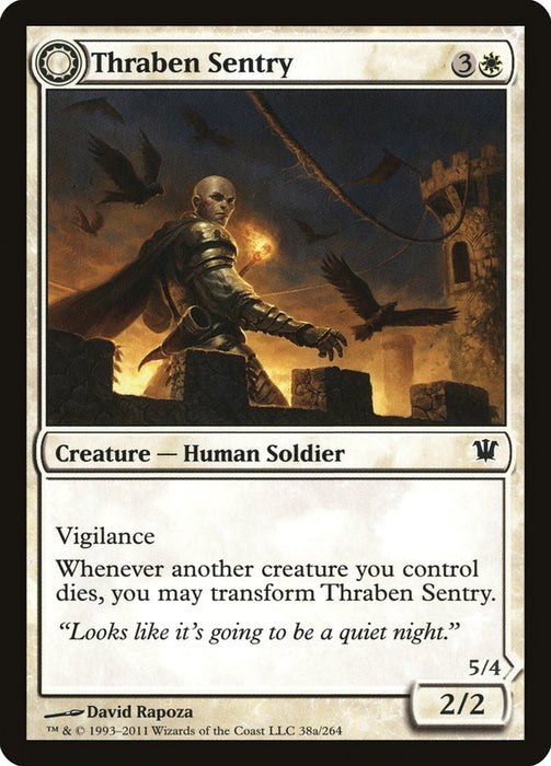 Thraben Sentry // Thraben Militia  - Sunmoondfc (Foil)