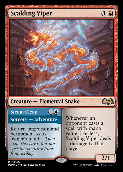 Scalding Viper // Steam Clean (Foil)