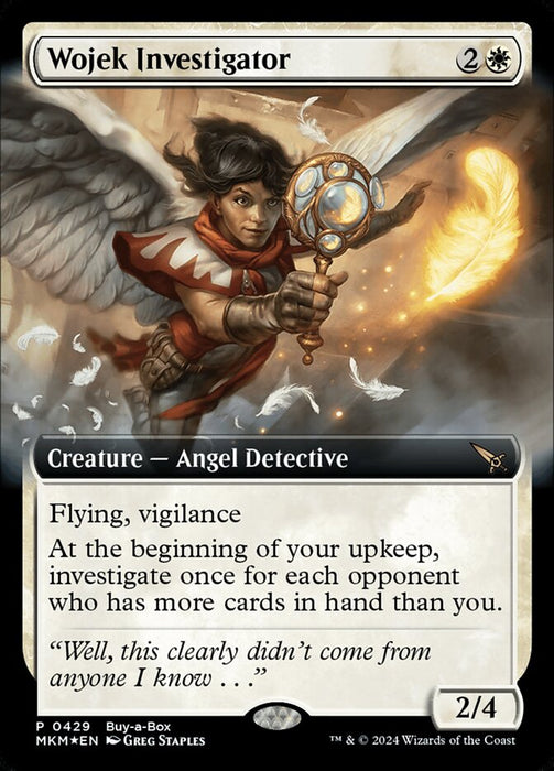 Wojek Investigator - Extended Art (Foil)